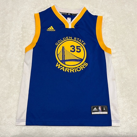 adidas | Shirts | Adidas Gsw Kevin Durant Jersey | Poshmark